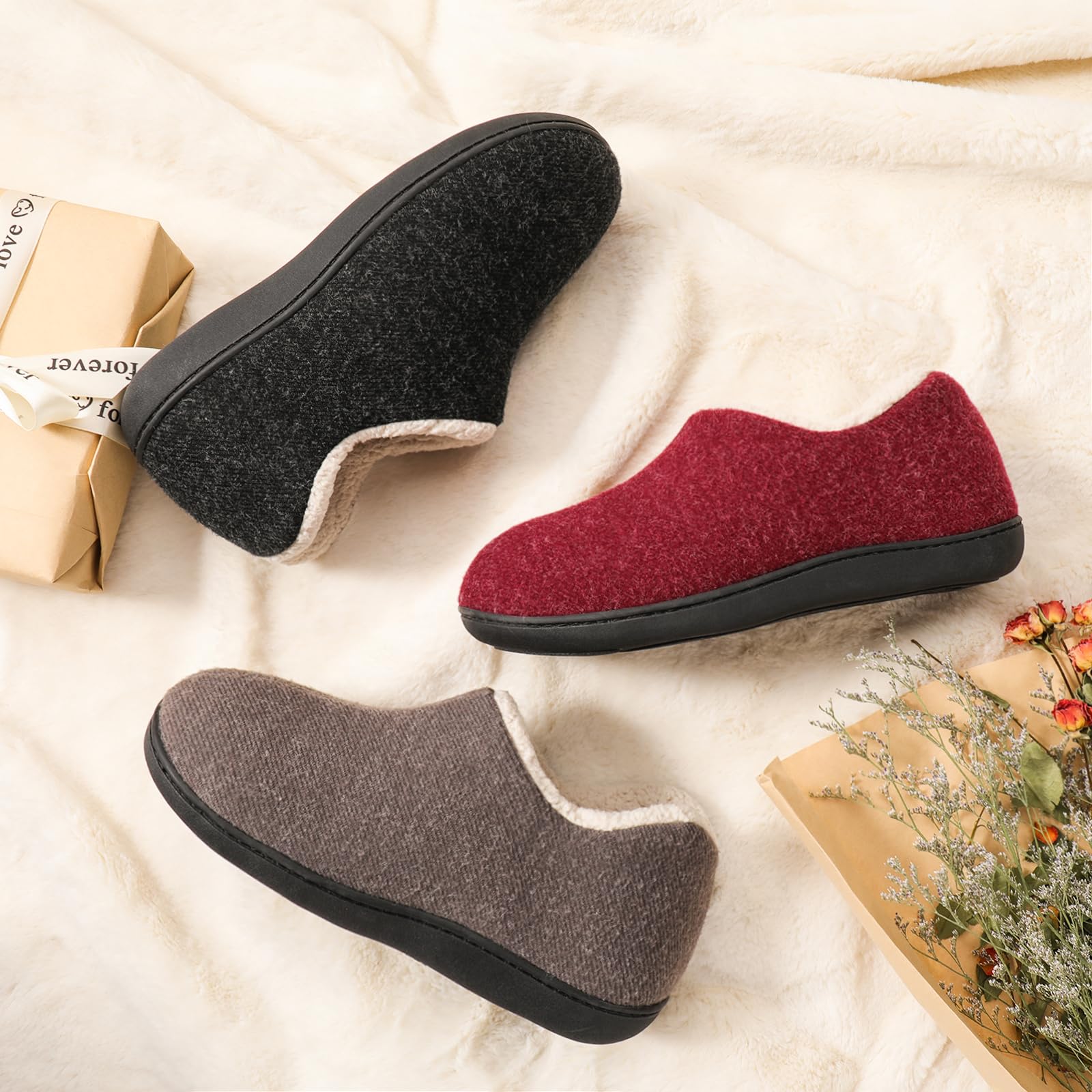 Pantuflas de mujer ULTRAIDEAS – tipo mocasín