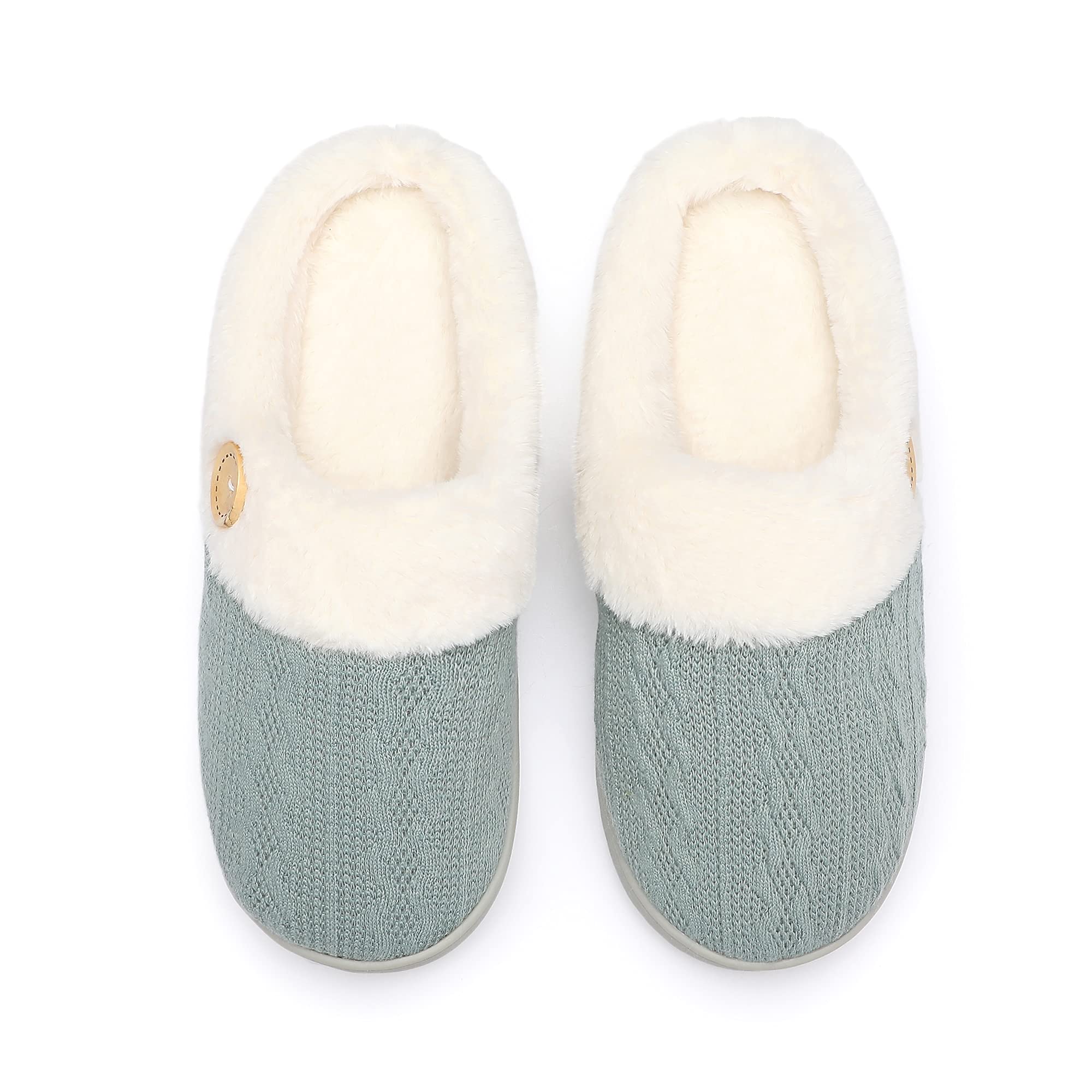 Pantuflas de mujer Chantomoo – cálidas, cómodas, con espuma viscoelástica y tejido exterior