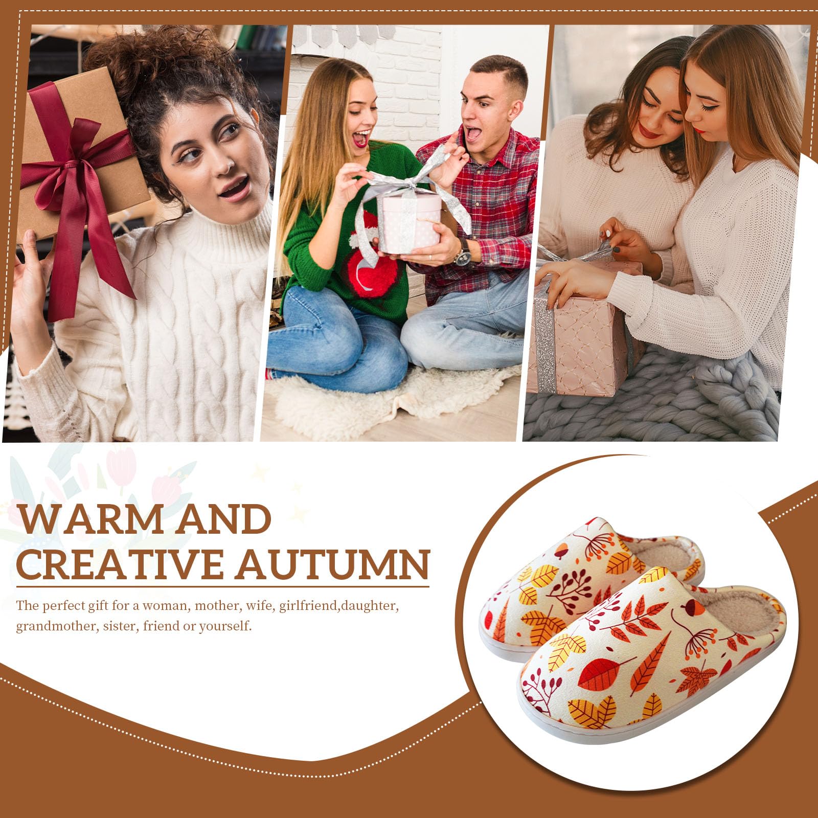 Pantuflas Leaf Fall – invierno