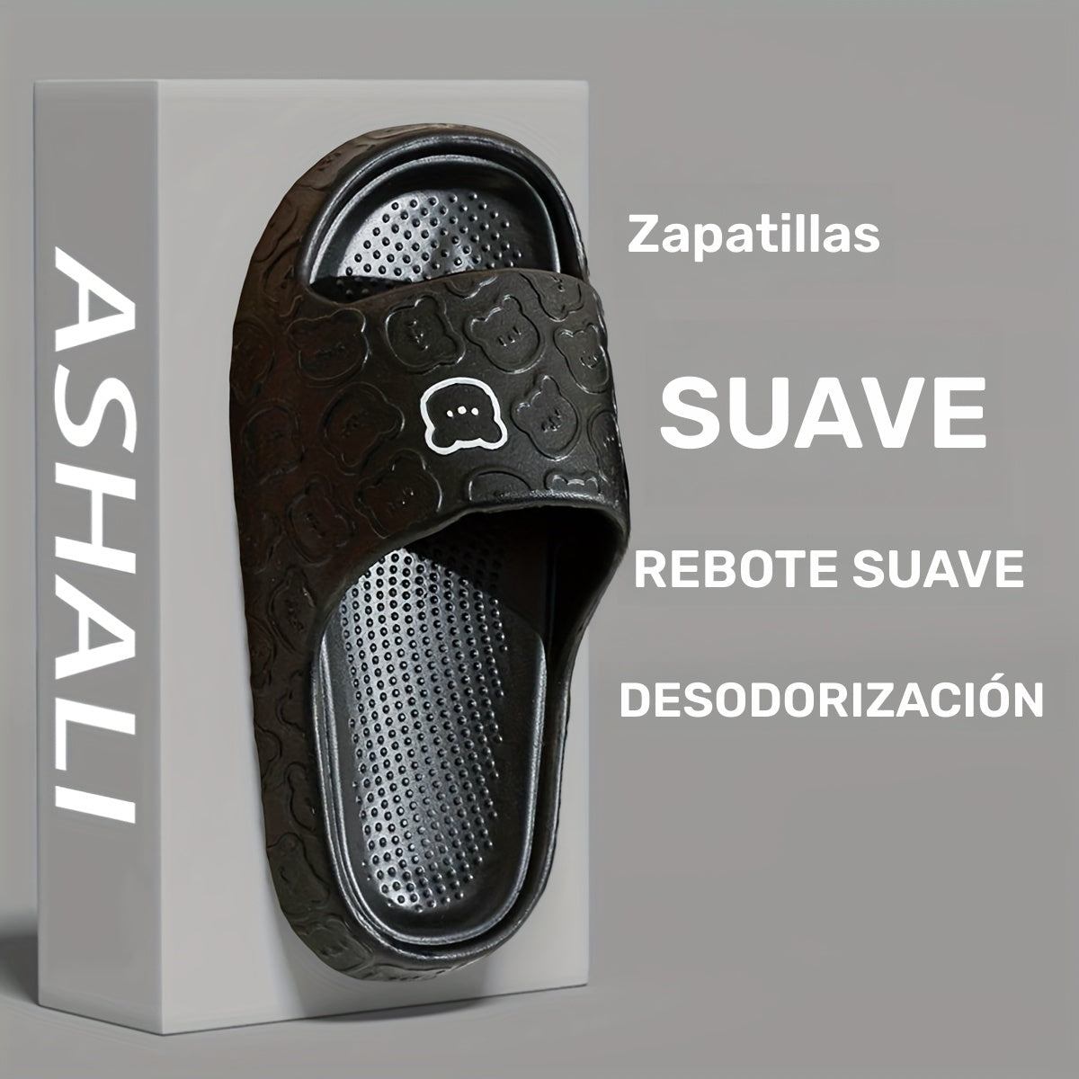 ASHALI Zapatos de ducha para hombre y mujer transpirables suaves y cmodos ideales para uso domstico en interiores durante todas las estaciones